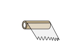 a shred ofのイラスト